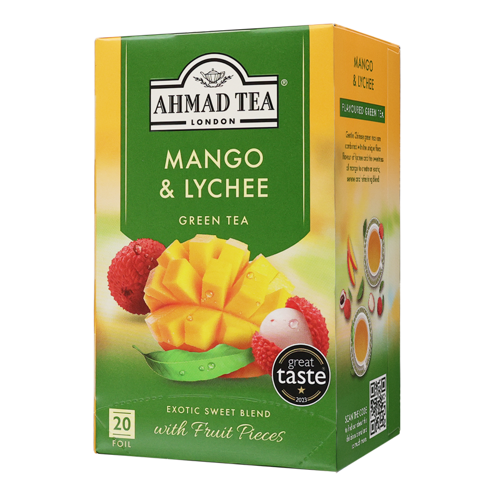 Tea Black Mango Lychee – Box – 20 Tea Bags